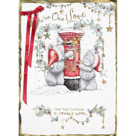 One I Love Me to You Bear Giant Luxury Boxed Christmas Card Extra Image 1